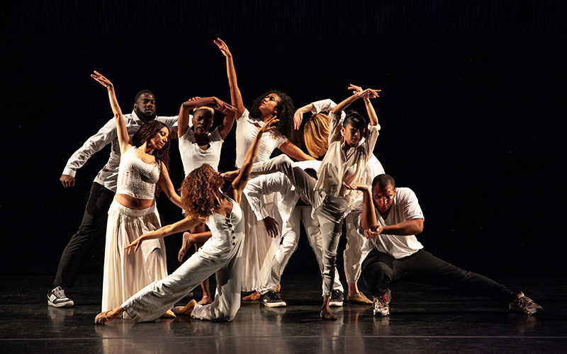 Dancers perform at BAM for The 1619 Project
